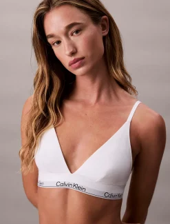 Ongevoerde triangelbralette - Icon Cotton Modal
