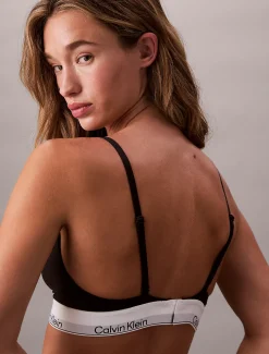 Ongevoerde triangelbralette - Icon Cotton Modal