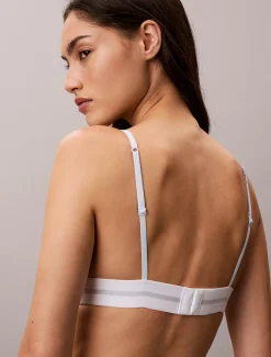 Ongevoerde Triangle Bralette - Modal Cotton Stretch Rib