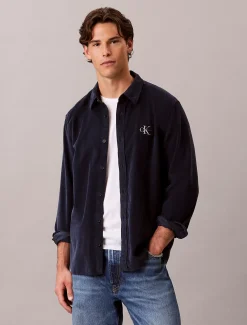 Overhemd van katoen corduroy