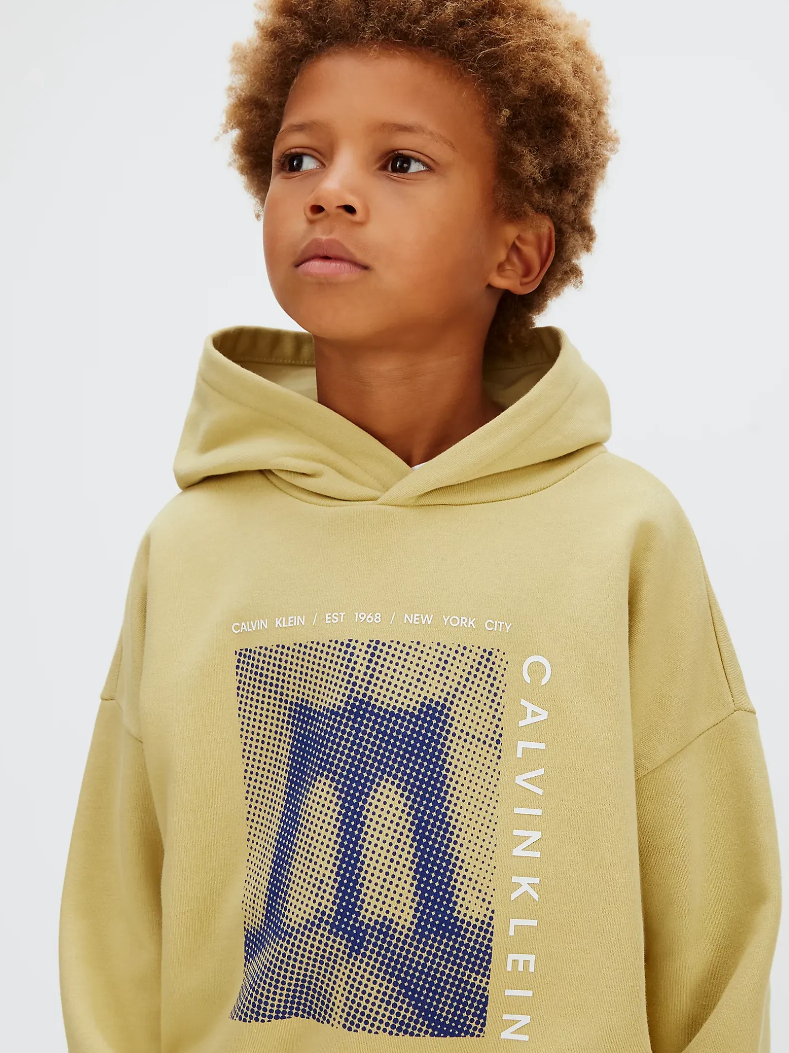 Oversized hoodie met afbeelding brug