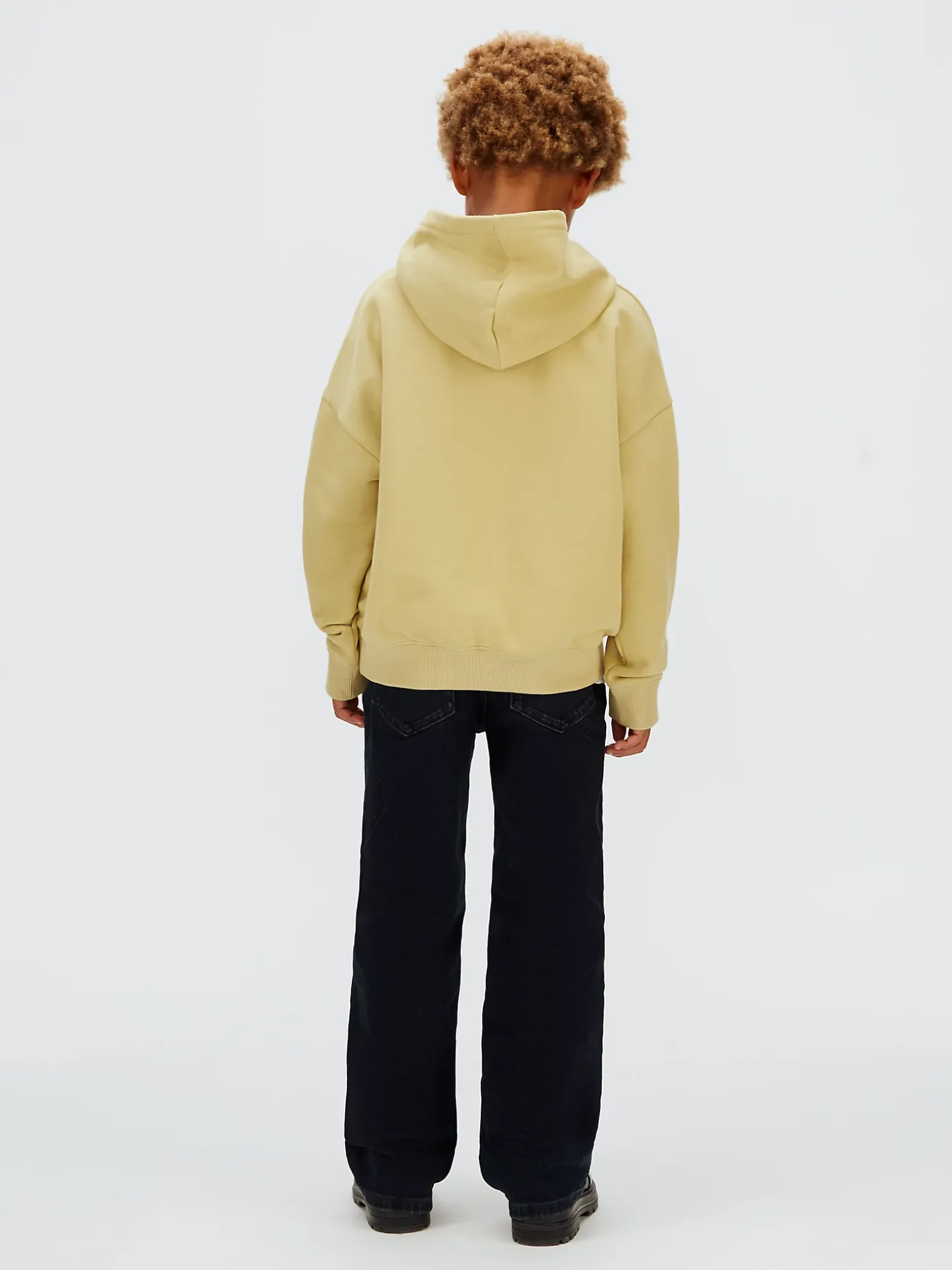 Oversized hoodie met afbeelding brug