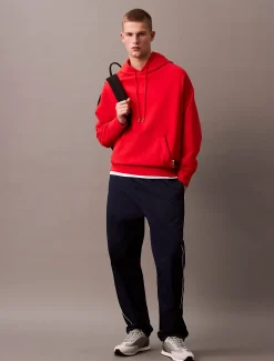 Oversized suède badstoffen hoodie