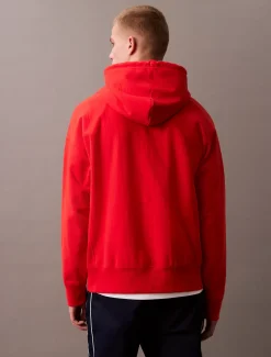 Oversized suède badstoffen hoodie