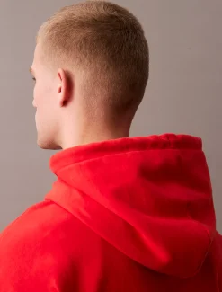 Oversized suède badstoffen hoodie