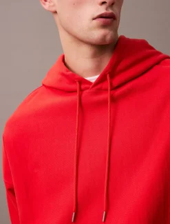 Oversized suède badstoffen hoodie