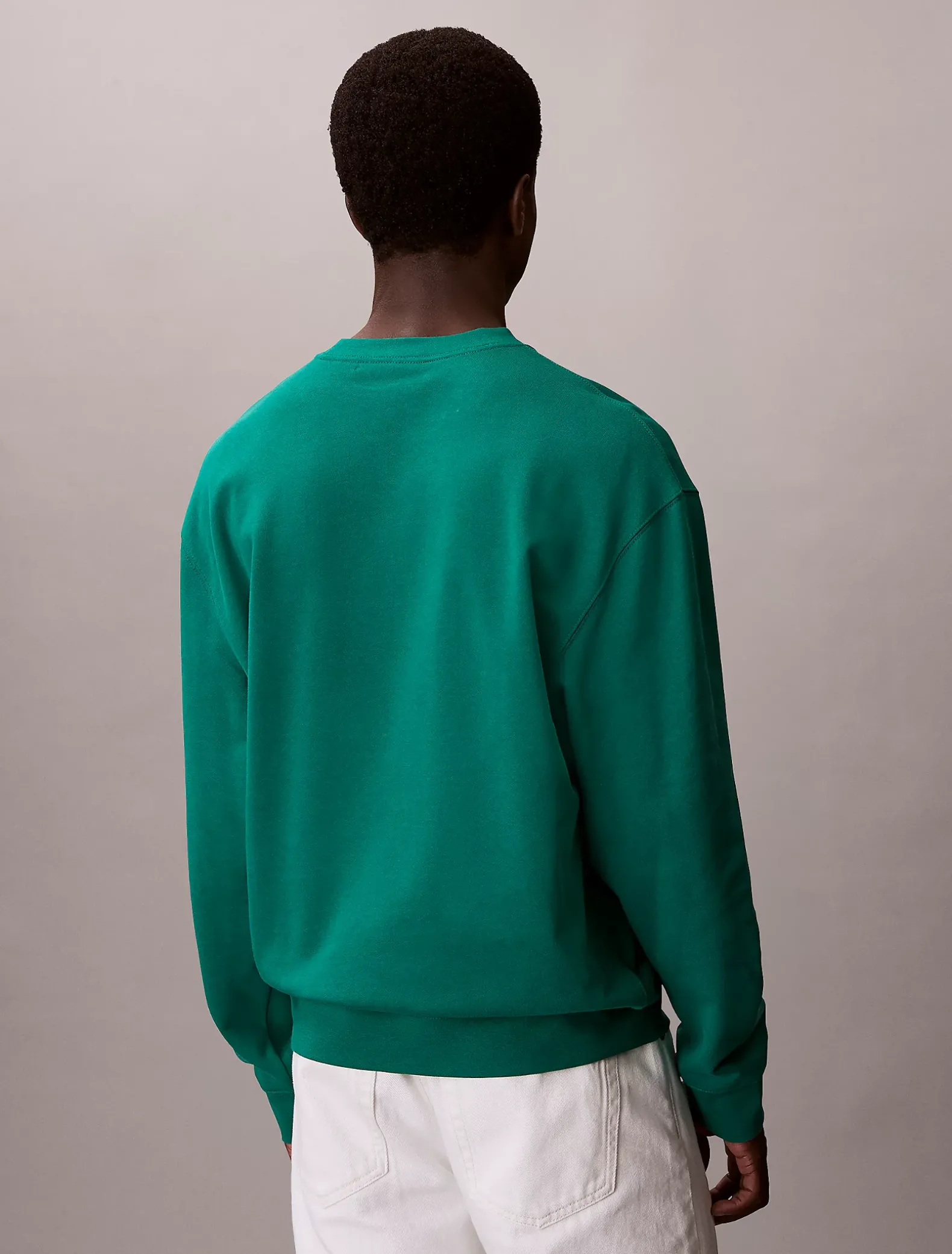 Oversized sweatshirt met monogram