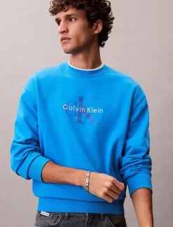 Oversized sweatshirt met monogram