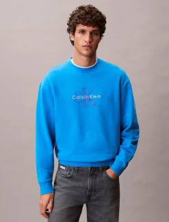 Oversized sweatshirt met monogram