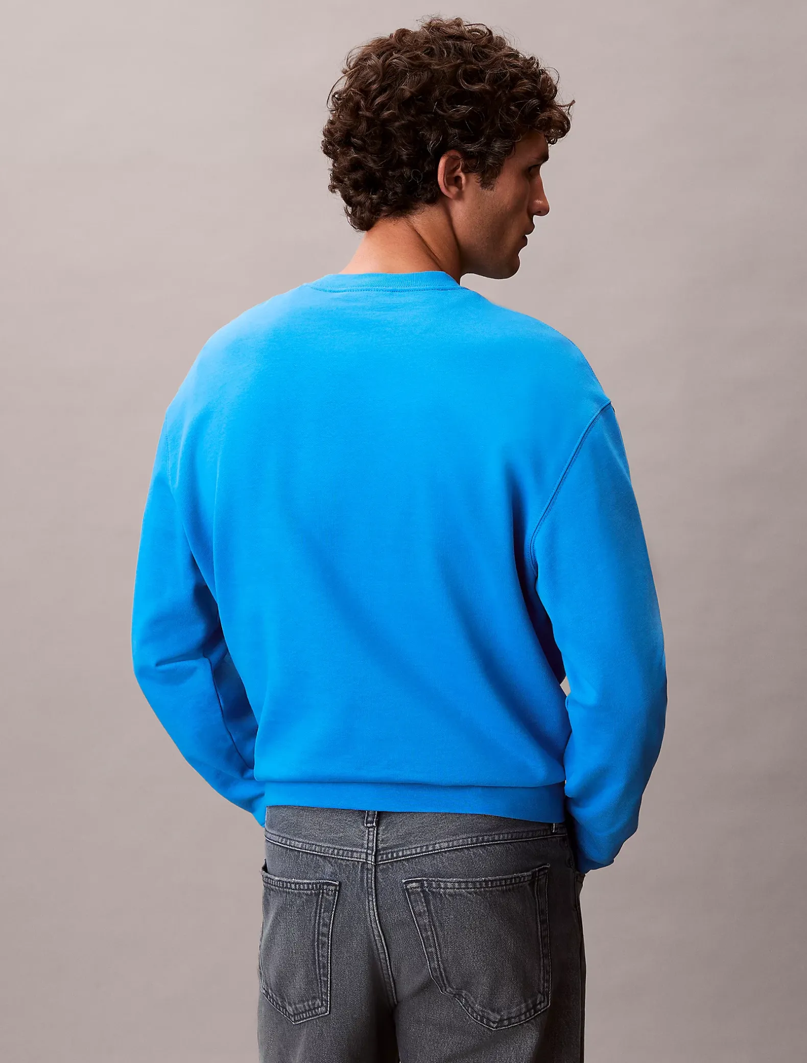 Oversized sweatshirt met monogram