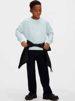 Oversized sweatshirt met print op de rug
