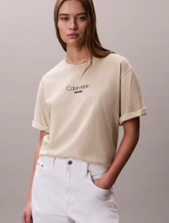 Oversized T-shirt met logo