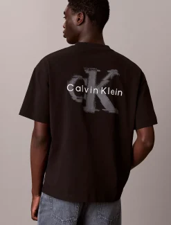 Oversized T-shirt met logo in reliëf