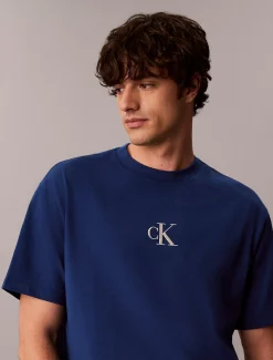 Oversized T-shirt met logo op de achterkant