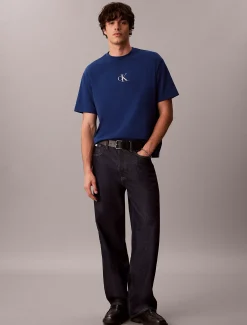 Oversized T-shirt met logo op de achterkant