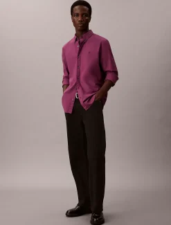 Oxford katoenen button-down overhemd