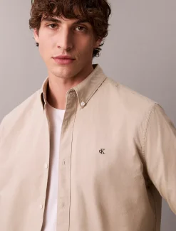 Oxford katoenen button-down overhemd