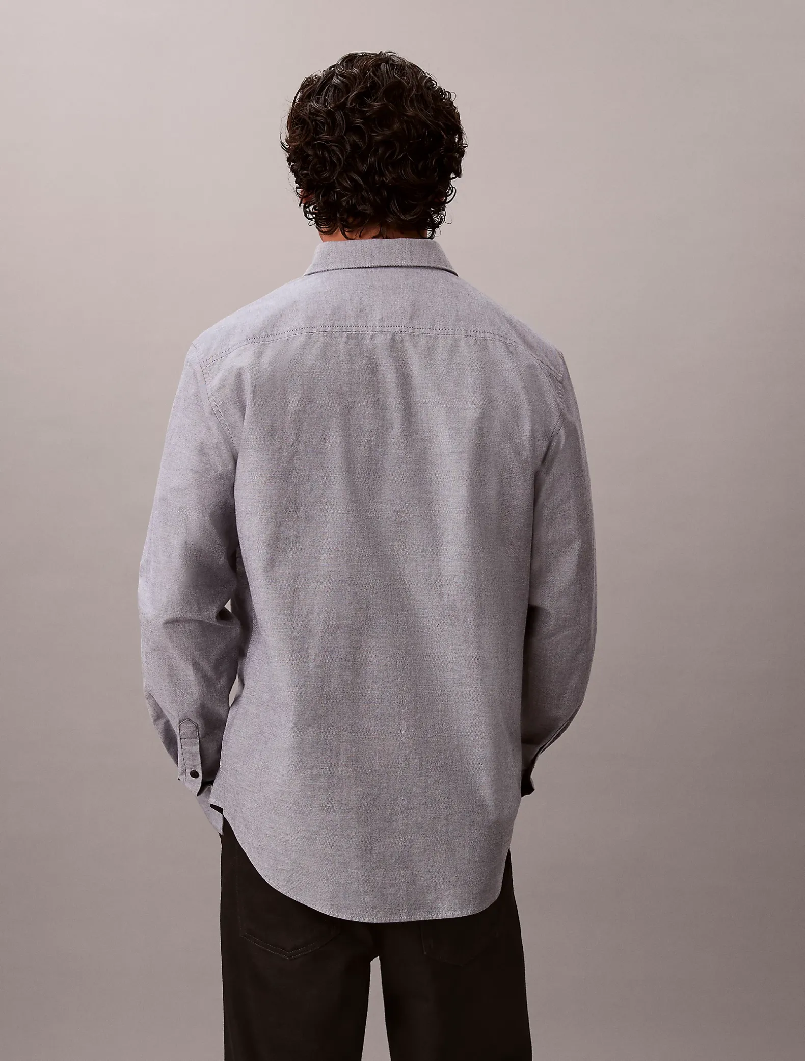 Oxford katoenen button-down overhemd