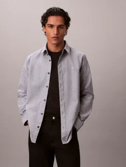 Oxford katoenen button-down overhemd