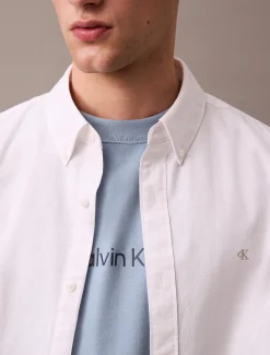 Oxford katoenen button-down overhemd