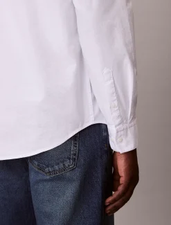 Oxford katoenen button-down overhemd
