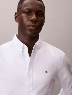 Oxford katoenen button-down overhemd