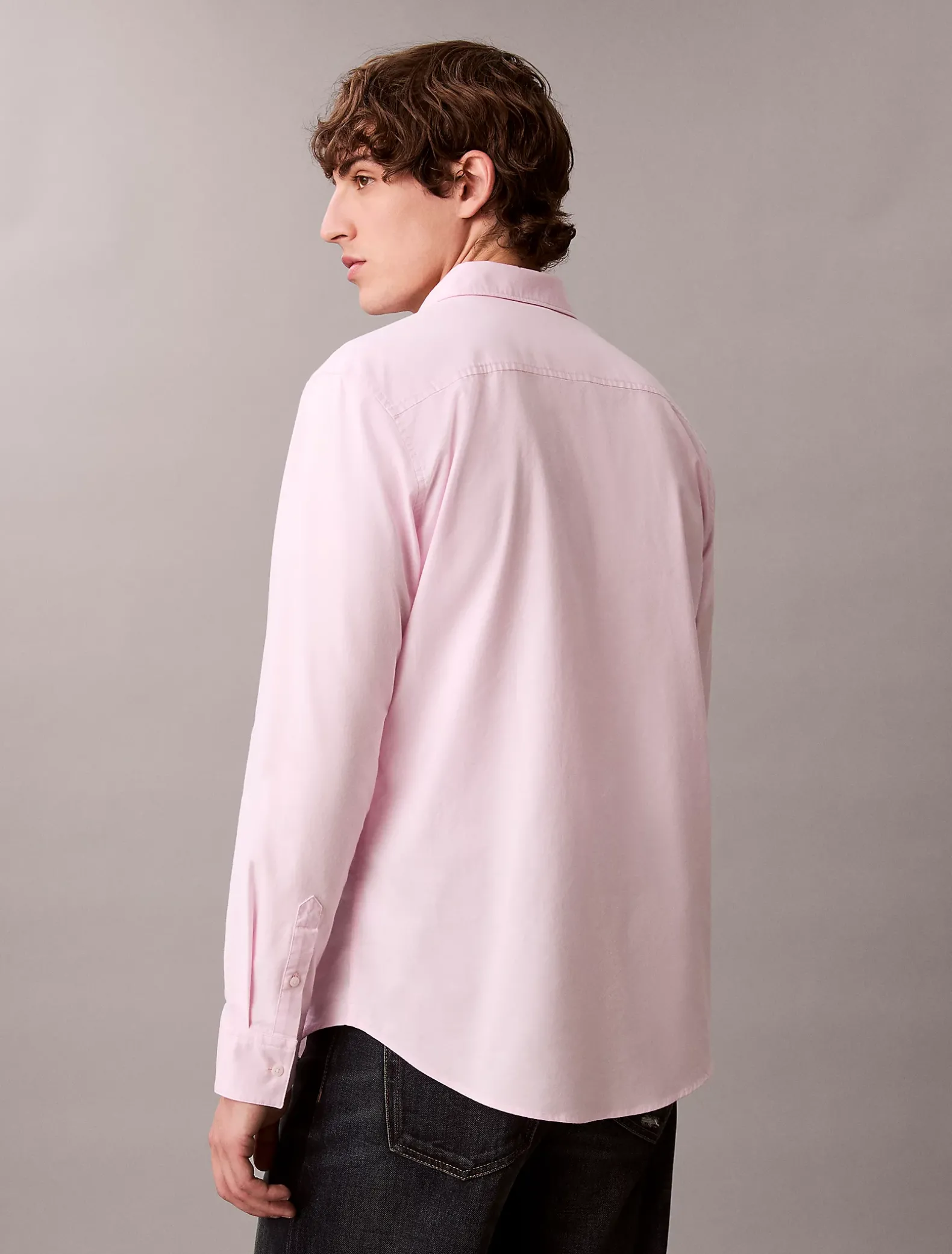 Oxford katoenen button-down overhemd