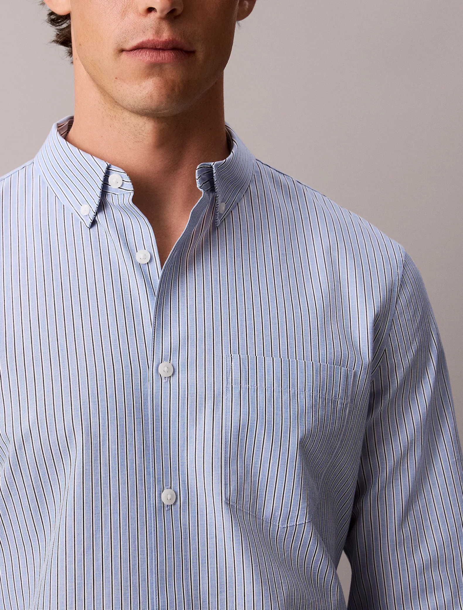 Oxford katoenen button-down overhemd