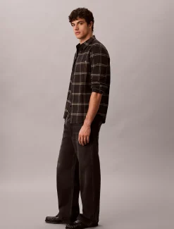 Oxford katoenen geruit overhemd