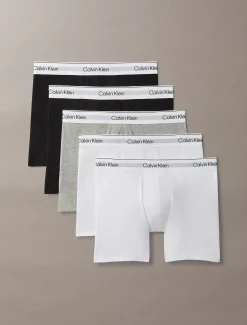5-pack boxer briefs - Icon Cotton Stretch