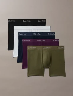 5-pack boxer briefs - Icon Cotton Stretch