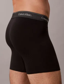 3-pack boxer briefs - Icon Cotton Stretch Metallic