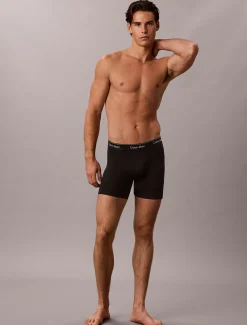 3-pack boxer briefs - Icon Cotton Stretch Metallic