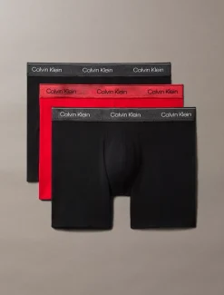 3-pack boxer briefs - Icon Cotton Stretch Metallic
