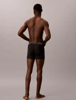 3-pack boxer briefs - Icon Cotton Stretch Metallic