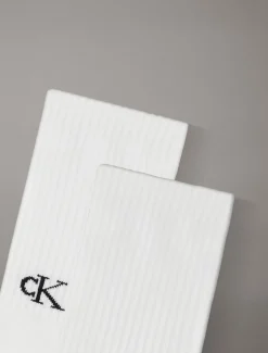 2-pack crewsokken met logotab