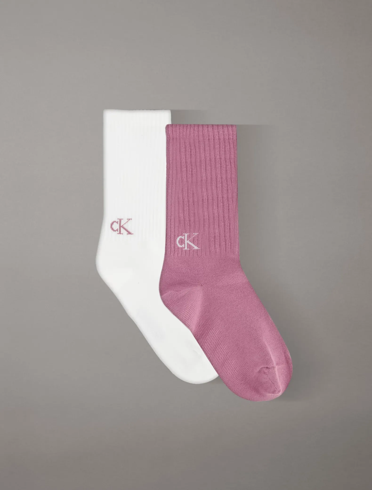 2-pack crewsokken met logotab
