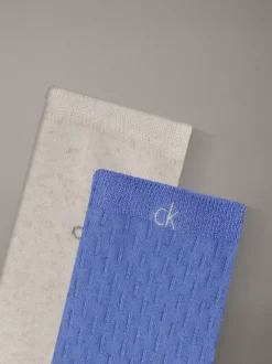 2-pack crewsokken van linnenmix