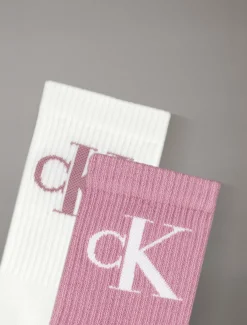 2-pack crewsokken van zacht stretchkatoen