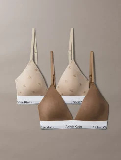 2-pack driehoekige beha’s - Icon Cotton Modal