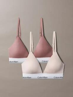 2-pack driehoekige beha’s - Icon Cotton Modal