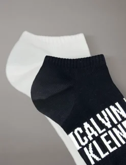 2-pack enkelsokken met logoband