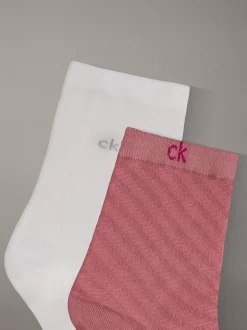 2-pack enkelsokken met zachte textuur
