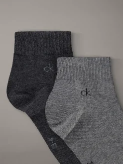 3-pack enkelsokken van zacht stretchkatoen