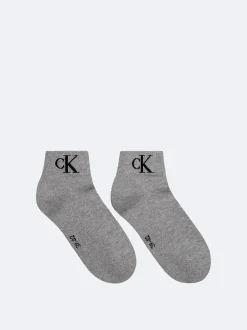 2-pack enkelsokken van zacht stretchkatoen