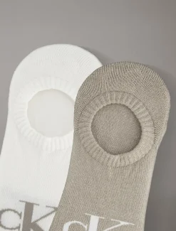 2-pack footies van zacht stretchkatoen