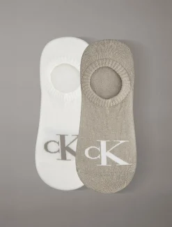 2-pack footies van zacht stretchkatoen