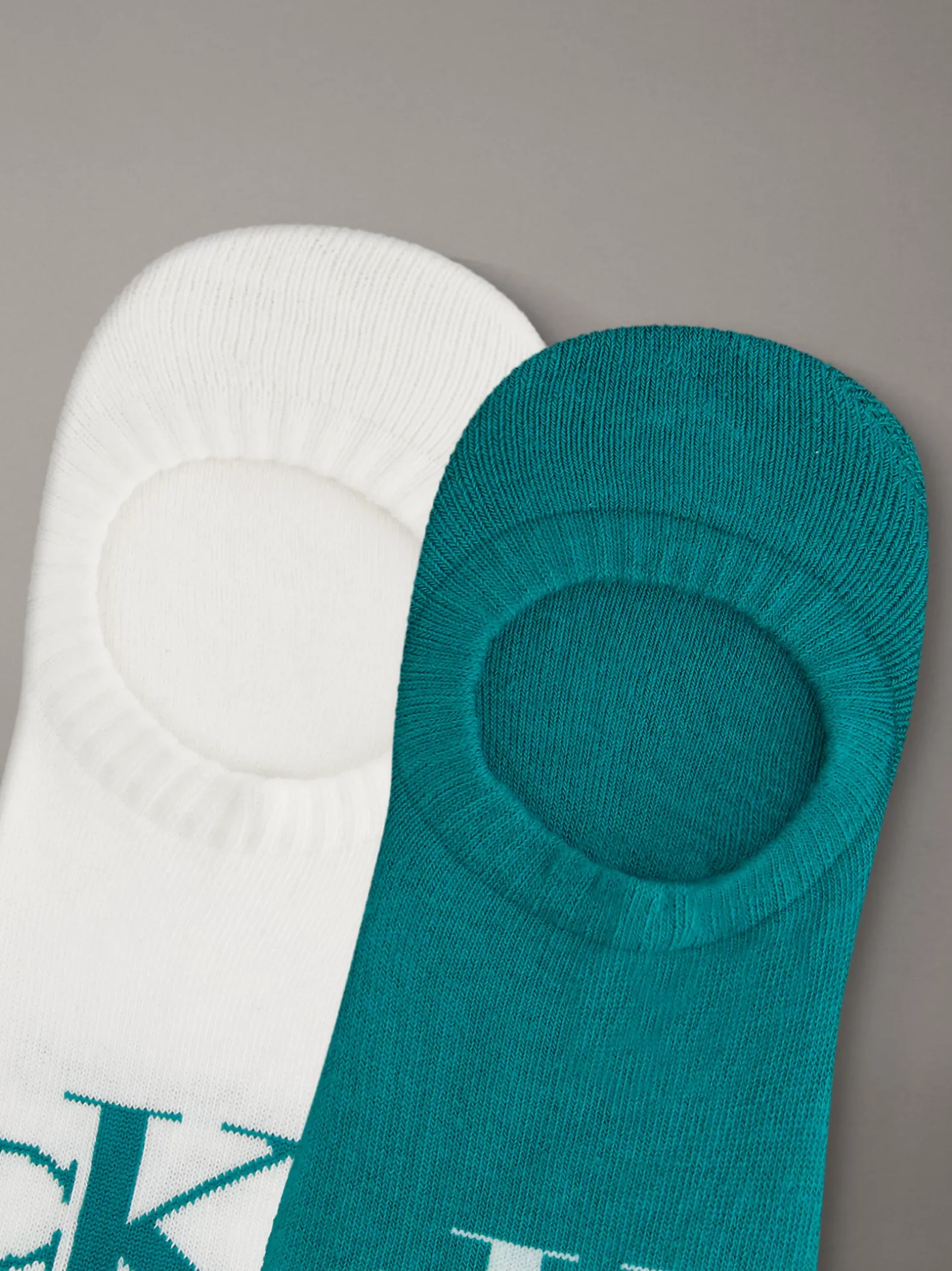 2-pack footies van zacht stretchkatoen