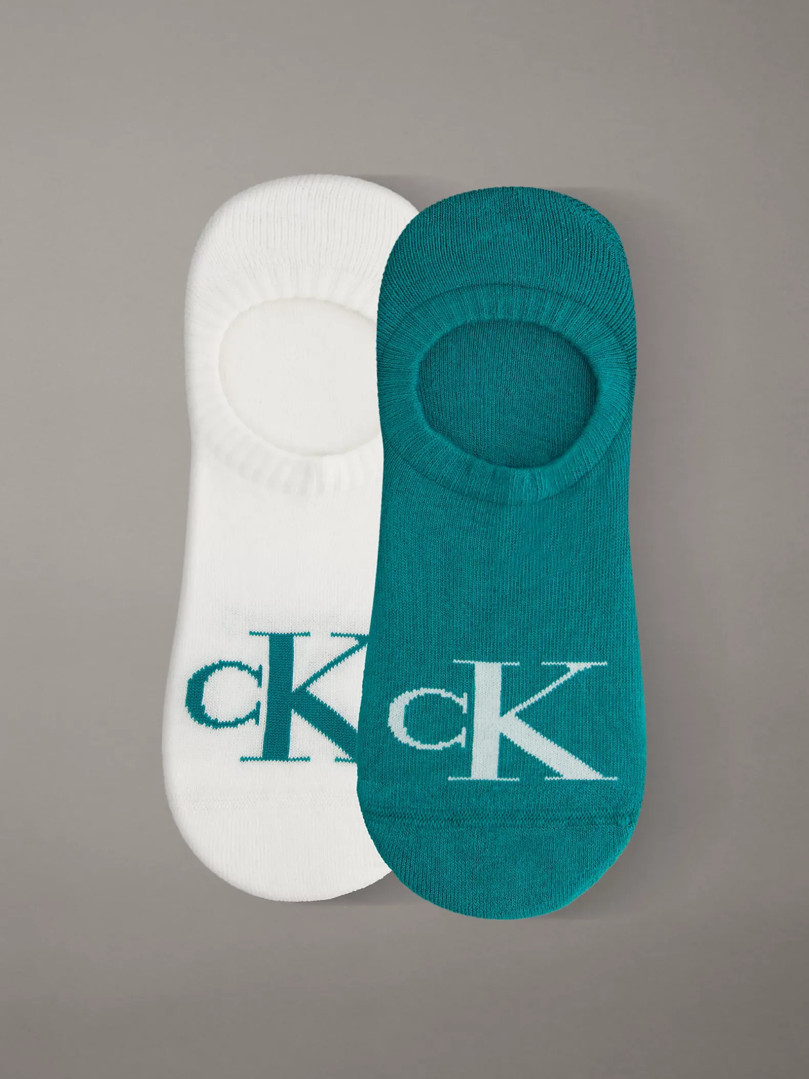2-pack footies van zacht stretchkatoen