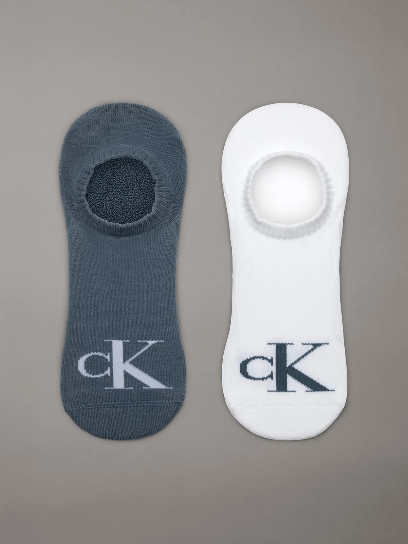 2-pack footies van zacht stretchkatoen